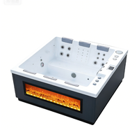 Jacuzzi extérieur en acrylique, spa, bain à remous, massage, blanc pur, luxe, Balboa