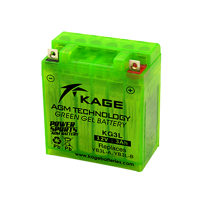 Оптовая продажа, батарея для мотоцикла KG3L, 12 В, 3 Ач, Спортивная батарея для мотоцикла, зарядка OEM