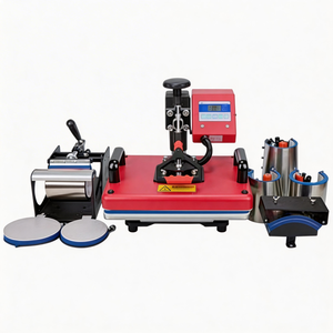 Máquina <span class=keywords><strong>de</strong></span> <span class=keywords><strong>Prensa</strong></span> <span class=keywords><strong>de</strong></span> Calor Combinada 5 en 1 <span class=keywords><strong>de</strong></span> 29*38cm |   <span class=keywords><strong>Prensa</strong></span> <span class=keywords><strong>de</strong></span> Sublimación Multifuncional para Camisetas, Tazas, Gorras, Platos, Impresión DTF - Product Image 4