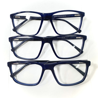 Montures de lunettes unisexes en acétate, forme carrée, style rétro, nouvelle collection, avec logo personnalisé, motifs floraux unis/à rayures, vente en gros