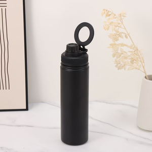 Solución de hidratación todo en uno Logotipo personalizado 18oz 32oz Vasos de acero inoxidable Aislamiento Doble pared Magsafe Soporte para teléfono incluido - Product Image 4