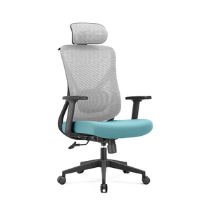 Chaise de bureau de direction moderne de luxe, chaise d'ordinateur pour PDG avec cadre en aluminium et dossier en maille, réglable en hauteur, vente en gros Kepo Space - Product Image 1