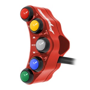 Interrupteur de guidon gauche pour Aprilia RSV4/R/RR 2009/2016 (Rouge) - Product Image 2
