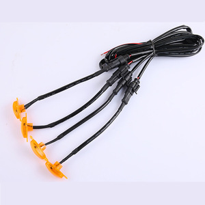 Diseño de rejilla universal para automóviles, SUV y camionetas; rejilla frontal con luces LED de circulación diurna. - Product Image 4
