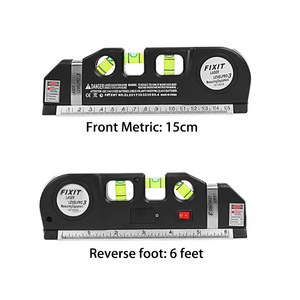 8ft Laser <span class=keywords><strong>level</strong></span> <span class=keywords><strong>Meter</strong></span> cấp công nghiệp Chân Trời dọc đo aligner tiêu chuẩn Metric Cai Trị đa năng laser mức độ quy mô - Product Image 5