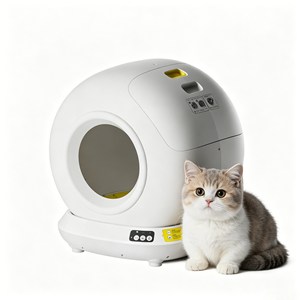 ODM Smart <b>Cat</b> Litter <b>Box</b> Litière Automatique Detachable Structure Quick Daily Washing Automatic <b>Cat</b> Toilet - Product Image 1