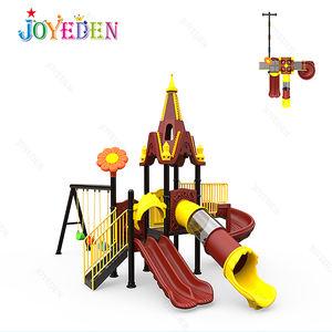Guangzhou Joyeden - Juego de Columpios y Toboganes de Metal y Plástico para Niños, Personalizado, Popular, Comercial, para Exteriores - Product Image 3