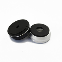 Pieds d'isolation pour haut-parleurs en aluminium CNC robustes OD30 pour amplificateur audio, DAC, tourne-disque, équipement HiFi, fabricant