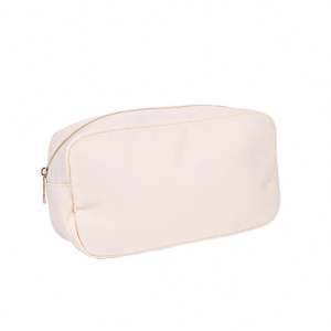 Bolsas de Maquillaje y Cosméticos de Nailon con Patrón de Letras Grandes, Tamaño M, para Niñas, con Cierre, para Viajes - Product Image 5