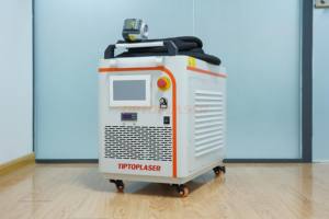 TIPTOP 300W Machine de nettoyage laser portable refroidie à l'eau, antirouille laser à main pour une élimination efficace de la peinture et des oxydes - Product Image 3