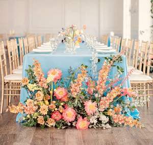 Fleurs artificielles de gladiolus en gros pour la décoration de mariage et de la maison - Product Image 4