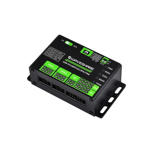 SKU-25411 USB to UART I2C SPI JTAG Converter Multi Interface Adapter for Microcontroller IoT Sensor Development Board Open