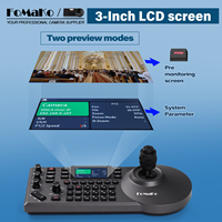 Controlador de Cámaras PTZ FoMaKo KC608 Pro OEM ODM, Controla hasta 255 Cámaras PTZ, Controlador de Cámaras PoE IP KC608pro, Teclado para Controlador de Cámaras PTZ