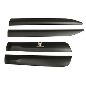 Revestimiento Lateral de Puerta de Coche Negro Mate ABS para <span class=keywords><strong>Hilux</strong></span> Revo 2015 2016 2017 <span class=keywords><strong>Hilux</strong></span> Rocco 2018 2019 4x4 Accesorios Exteriores para Automóviles - Product Image 4