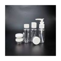 Set Botol Perjalanan Botol Perjalanan Udara Wadah Cairan Perlengkapan Mandi Set Multi-bagian Perlengkapan Perjalanan Anti Tumpah Menerima CN;ZHE HY-103 Hitam