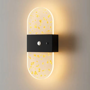 Lampe murale d'intérieur rechargeable par USB avec capteur de mouvement, lumière de chevet à intensité variable, LED pour chambre à coucher, décoration intelligente pour la maison - Product Image 4