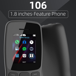 Giá rẻ nhất thị trường giá 106 mô hình 1.77 inch 2 gam giá rẻ kích thước nhỏ Dual Sim GSM QWERTY cho Nokia Samsung B310 bàn phím điện thoại - Product Image 5