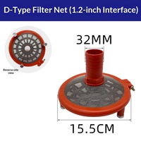 Aksesori Pompa Plunger Hisap Air Layar Filter Satu Sisi Aliran Tinggi Baja Tahan Karat Filter Cairan Masukan Cakram Dua Lapis