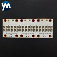 Módulo LED UV de 36W 395nm con Placa de Cobre, Chip LED UV, Lámpara para Impresora UV, para Curado de Tinta, Impresión, Secado de Barniz