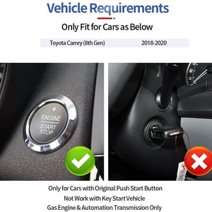 EASYGUARD Plug & Play <b>Remote</b> Starter Fit for Push to Start Toyota Camry 2018-2020 - Product Image 2