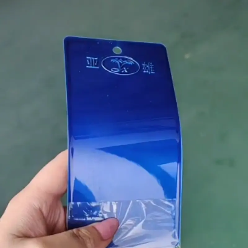 Суперглянцевое полиэфирное прозрачное порошковое покрытие конфетного цвета нано-синее порошковое покрытие