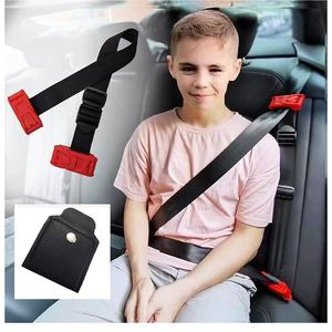 2023 RTS कार सीट बच्चे बच्चे बेल्ट समायोजक फिक्सिंग डिवाइस बच्चे नायलॉन यूनिवर्सल काले पोर्टेबल समायोज्य बच्चों कार सुरक्षा बेल्ट - Product Image 4
