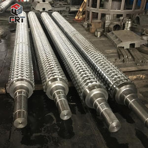 Rouleaux de rejet d'impuretés pour machine de briquetage de moulin à billes et four rotatif 40Cr du fabricant, accessoire de rouleaux de convoyeur - Product Image 2