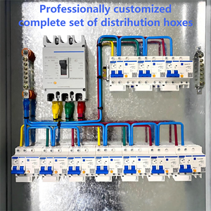 Caja de Distribución de Energía Industrial 400V 63A, Panel de Protección de Circuitos Montado en Pared, Equipo Eléctrico Personalizable - Product Image 2