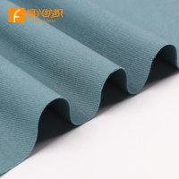 Tissu sergé double trame de haute qualité en polyester et rayonne extensible TR, tissu uni teint pour blazers pour garçons et filles