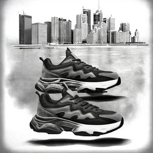 รองเท้าผ้าใบเพิ่มความสูง รุ่นใหม่ ปี 2026 ยี่ห้อ LEAO ออกแบบโลโก้เองได้ สำหรับผู้ชาย ระบายอากาศดี แฟชั่นทันสมัย เหมาะกับฤดูใบไม้ร่วง ใส่เล่นกีฬา เดินเล่น มีเชือกผูก - Product Image 2