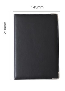 High Quality Custom A5 100 <b>Sheets</b> PVC Hardcover <b>Waterproof</b> Planner Notebook for Travelers with Adhesive Binding - Product Image 2