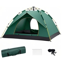 Tente de camping imperméable à montage rapide pour le camping en famille ou la randonnée, abri extérieur toutes saisons