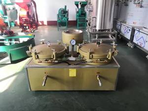 Machine de filtrage automatique d'huile de tournesol d'arachide de cacao de pression d'air de deux seaux HJ-OF95 - Product Image 6