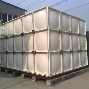 High Performance Square Water Storage Tank For Cooling System Water Treatment Machinery Tank