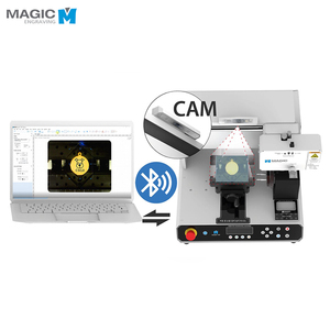 MAGIC-E7 All in one Jewelry <b>Engraving</b> & Cutting Machine Flat & Rotary CNC Name Plate Ring Bangles 3D Milling Carving Engraver - Product Image 4