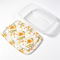 12 Ensembles de Boîtes à Bento Réutilisables de 1L pour Préparation de Repas, Contenants Alimentaires en Plastique Anti-Fuite, Adaptés au Congélateur
