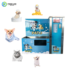 <span class=keywords><strong>Station</strong></span> <span class=keywords><strong>de</strong></span> lavage pour chiens en libre-service avec <span class=keywords><strong>machine</strong></span> distributrice, élévation électrique et structure en acier inoxydable pour animaux <span class=keywords><strong>de</strong></span> compagnie - Product Image 6