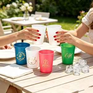 แก้ว PP U Cup ขนาด 12 ออนซ์ 360 มล. 90 มม. พิมพ์โลโก้ตามสั่ง แก้วพลาสติกแบบใช้แล้วทิ้งสำหรับชานมไข่มุก น้ำผลไม้ แก้วพลาสติกฝ้าพร้อมกระดาษเช็ดปาก - Product Image 1