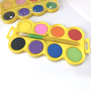 Suministros del fabricante Polvo grande de 8 colores Pigmento de acuarela Arte Estudiante Calabaza Pigmento Bandeja 4,0 Juego de pigmentos de pintura en polvo - Product Image 4