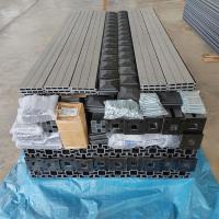 Intimité villa écran clôture pour herbe ciment terre panneau composite cour latte 6x6ft bois plastique clôture