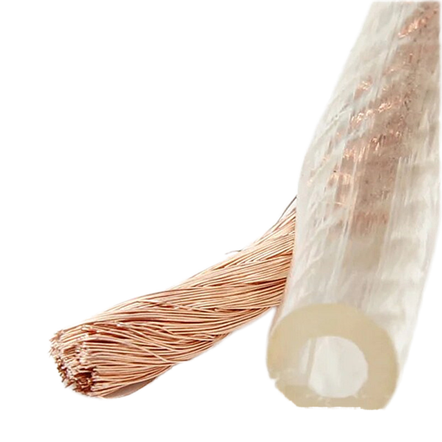 Transparent Ground Wire RV Copper Conductor Cable 1-Core Solid 300V for Power Use Electrical Earthing Equipment Grounding