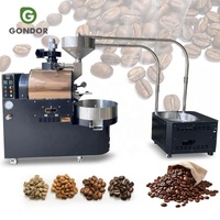 Machine à torréfier le café industrielle électrique et à gaz, capacité 1,5 à 30 kg, 500 grammes