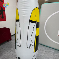 Mannequin de gardien de but gonflable de 175 cm pour l'entraînement au football