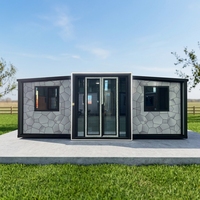 Offre Spéciale – Maison Conteneur Préfabriquée Extensible 20 pieds/30 pieds, 2, 3 ou 4 Chambres, Pliable et Mobile, Maison Modulaire Préfabriquée