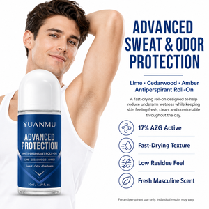 Desodorante Antitranspirante en Barra para <span class=keywords><strong>Hombre</strong></span> con Protección contra <span class=keywords><strong>el</strong></span> Olor del Sudor, Frescura Duradera, Aroma a Lima, Cedro y Ámbar - Product Image 3