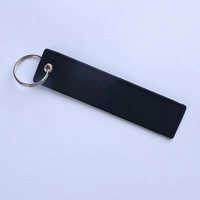 Kreativer, individuell bestickter Schlüsselanhänger aus Edelstahl, Schlüsselring, Patch, Schlüsselanhänger, Blanko-Jet-Tag, Motorrad- und Auto-Jet-Tag, Werbeartikel