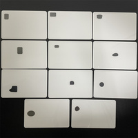 Carte d'identité en polycarbonate transparente de haute qualité avec fenêtre transparente anti-contrefaçon, impression visible à travers la fenêtre, vente chaude