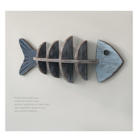 Nouvelle étagère murale rustique en bois sculpté à quatre niveaux en forme d'arête de poisson, support de rangement flottant pour salon, café et décoration intérieure