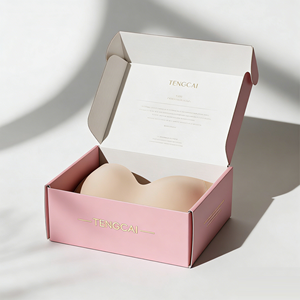 लक्जरी कस्टम मुद्रित पेपर पैकेजिंग बॉक्स महिलाओं के ब्रा अंडरवियर खुदरा उपहार शिपिंग स्पंज लाइनर लिंगरी कपड़े - Product Image 2