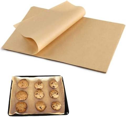 Double-Sided Silicone Unbleached Non-Stick Baking Parchment Paper Sheet Greaseproof for Sandwich Cookie Bread Digital Printing